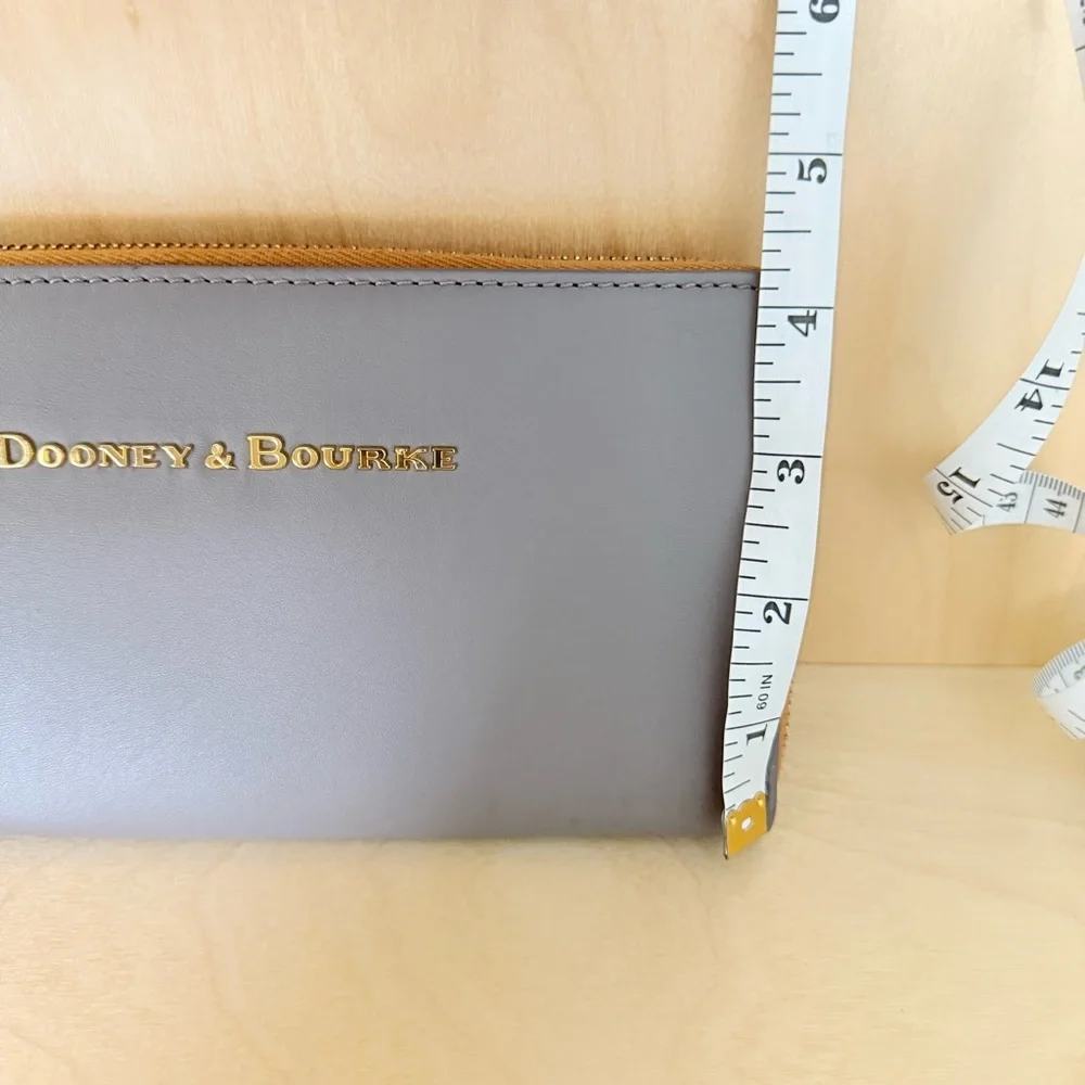 Dooney & Bourke City Large Zip Around Wristlet Wallet, Charcoal Grey - Picture 7 of 7